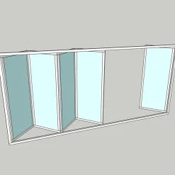 Sunroom s75 3-Glas 5-Delad*Allvy New