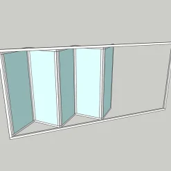 Sunroom s75 3-Glas 5-Delad*Allvy New