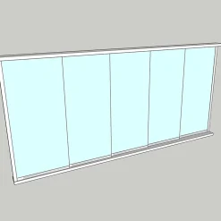 Sunroom s75 3-Glas 5-Delad*Allvy New