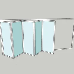 Sunroom s75 3-Glas 5-Delad*Allvy New