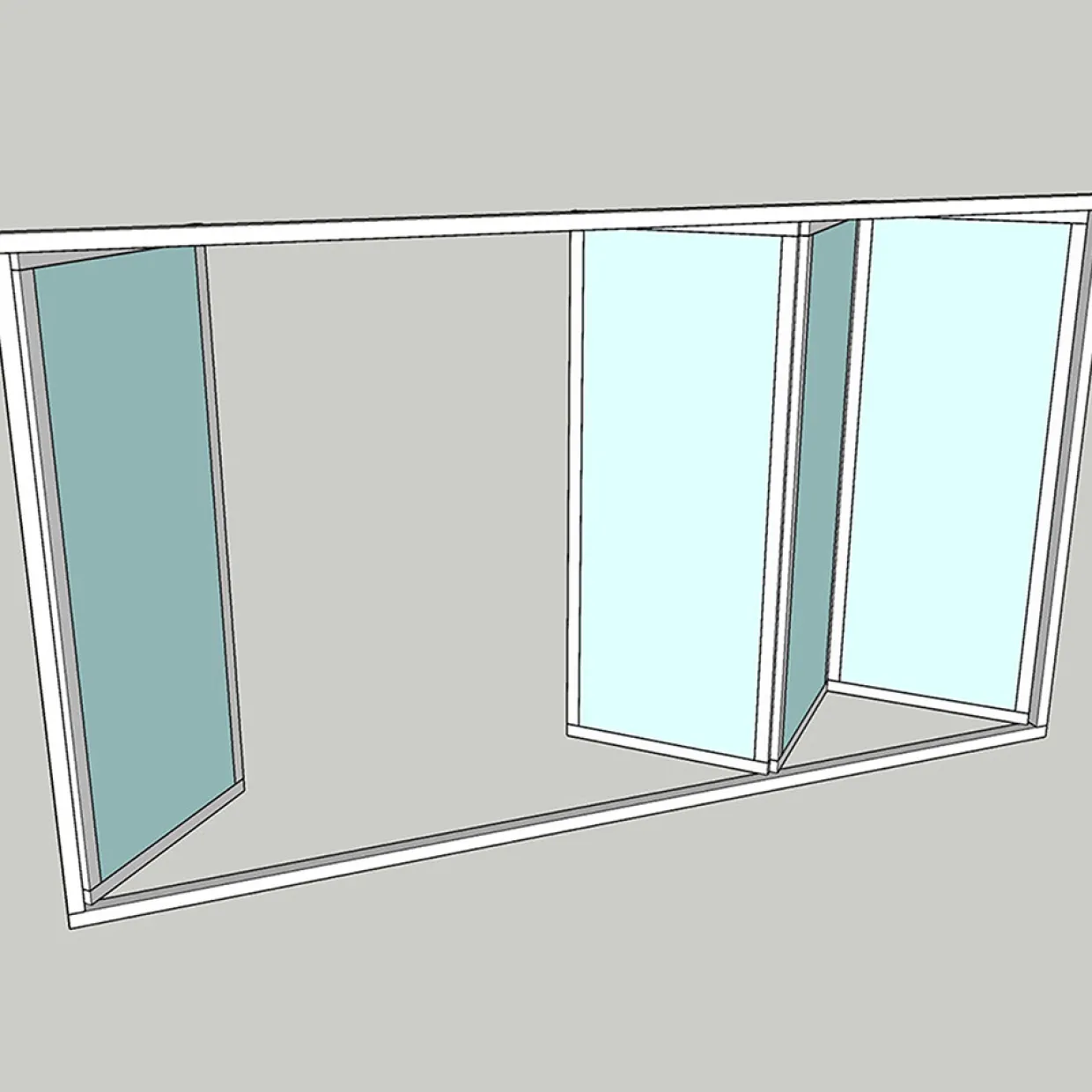 Sunroom s75 3-Glas 4-Delad