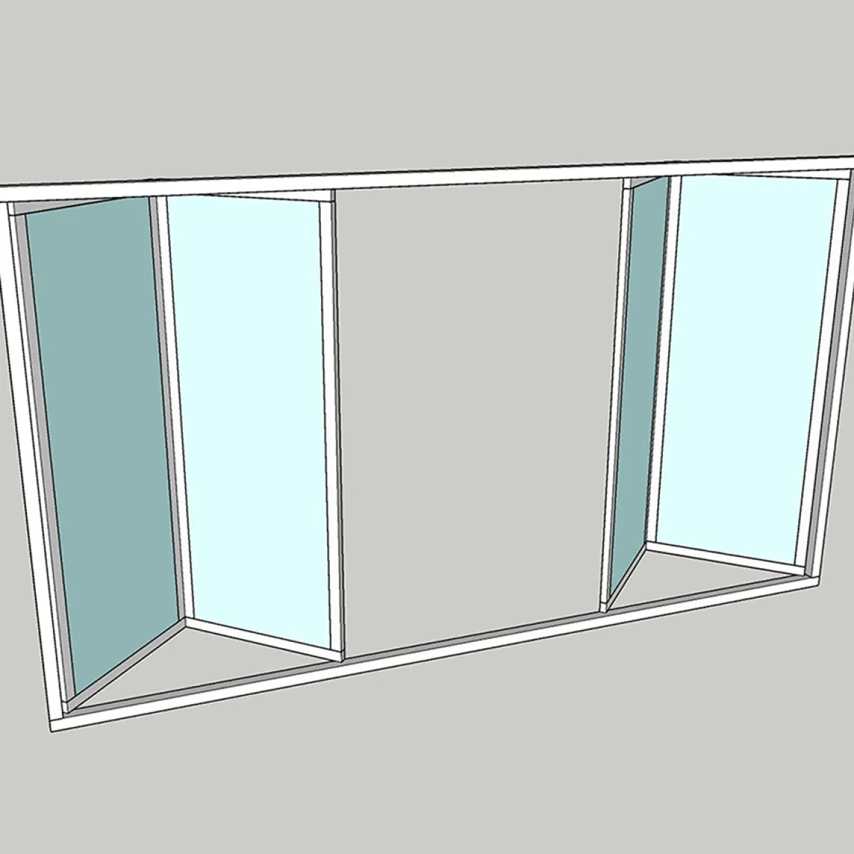 Sunroom s75 3-Glas 4-Delad