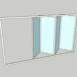 Sunroom s75 3-Glas 4-Delad