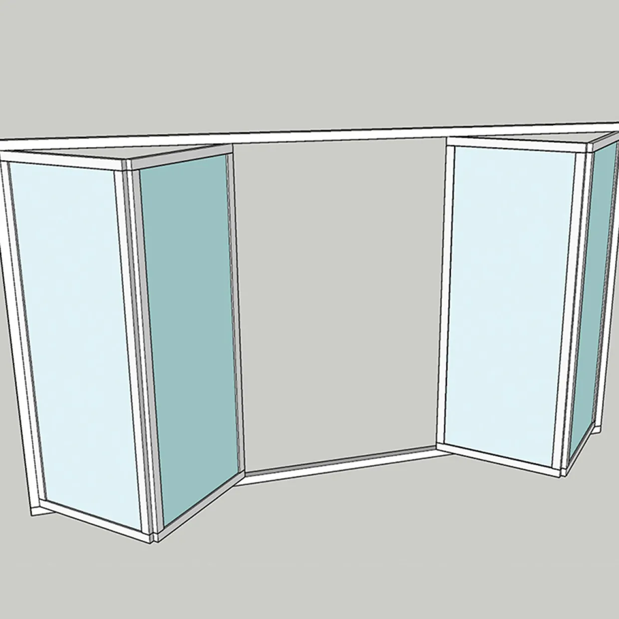 Sunroom s75 3-Glas 4-Delad