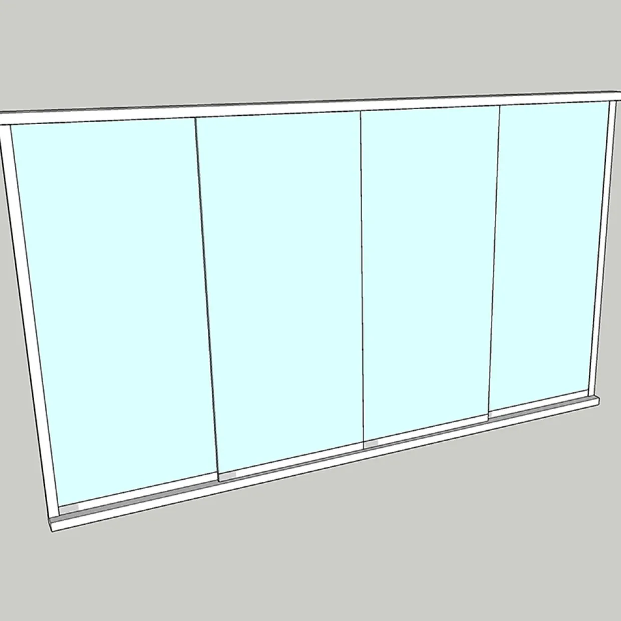 Sunroom s75 3-Glas 4-Delad