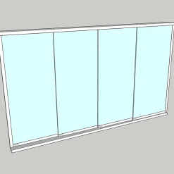 Sunroom s75 3-Glas 4-Delad