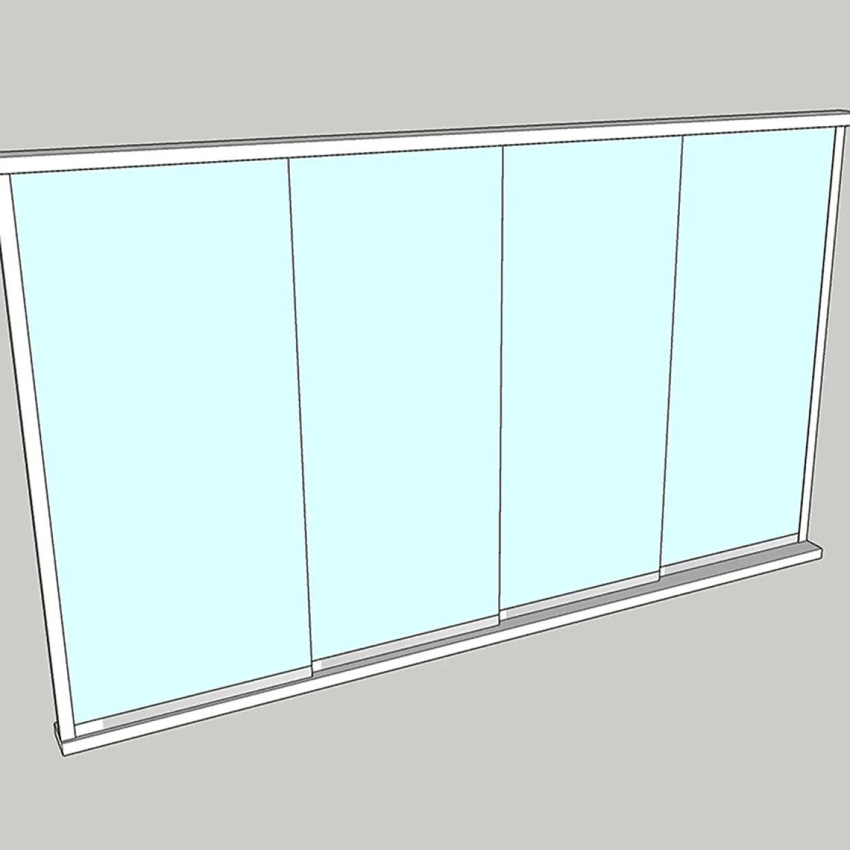Sunroom s75 3-Glas 4-Delad