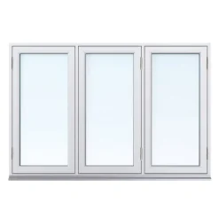 Svanenmärkt 3-Luft Aluminiumbeklätt Trä 3-Glas