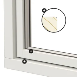 Svanenmärkt NTech 3-Glas Aluminium*NorDan Online