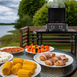Svart Arbetsyta Till Grillen*Easy Cooking Outlet