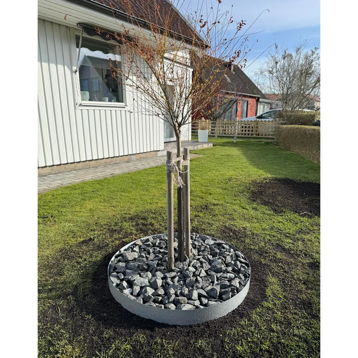 Svart 26cm Hög ⌀90 cm*Skotte Garden Best