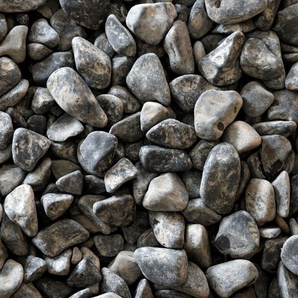 Svart Pebbles 15-25 mm, 1000 kg Säck*Magrab Krossprodukter Discount