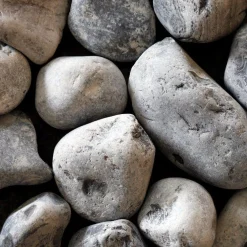Svart Pebbles 40-60 mm, 1000 kg Säck*Magrab Krossprodukter Hot