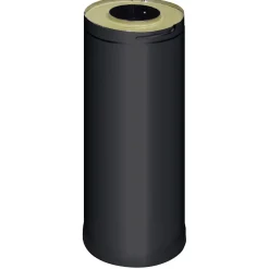 Svart 500 mm för Stålskorsten*Harvia Best