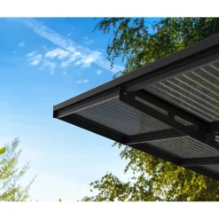 Sydney Wave 3X6 m Svart i Metall*Canopia by Palram Discount