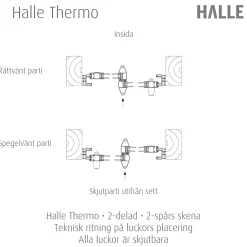 Thermo 2-Delat Vit*Halle Sale