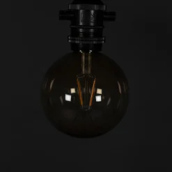 till Partyslinga Startset E27 10st LED-lampor Amber Rökfärgade