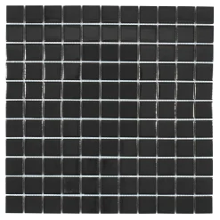 Titan Svart Blank 2,5x2,5 cm*Arredo Online