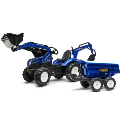 Traktorgrävare inkl. vagn med tipp New Holland*Falk Outlet