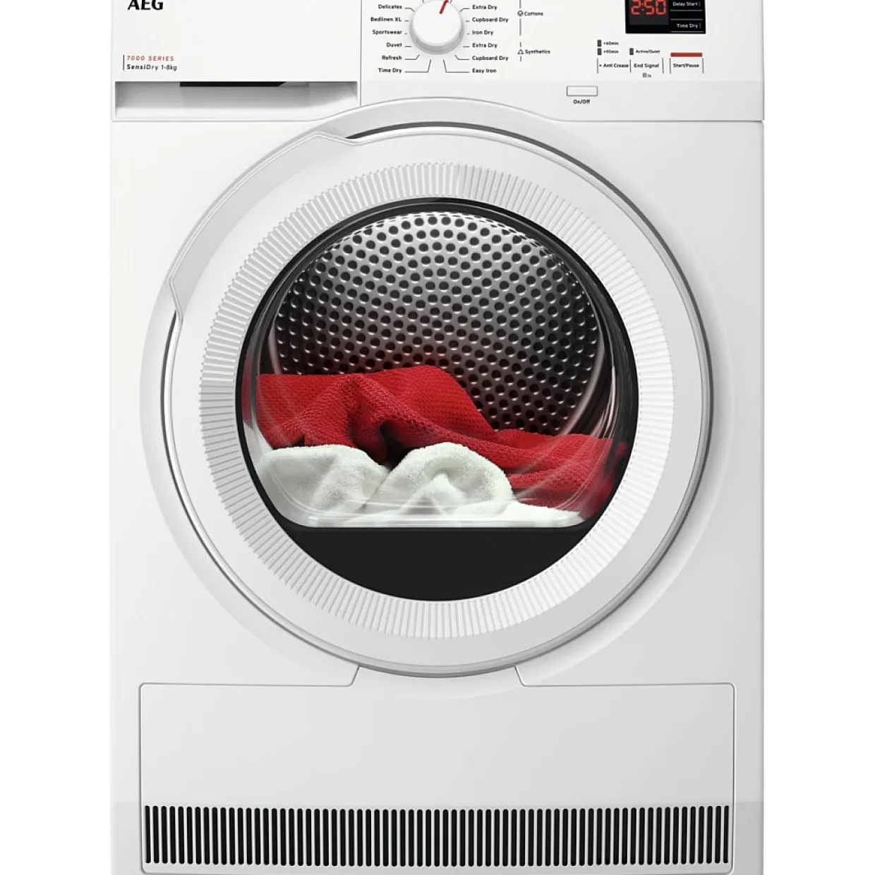TR702K84L Vit För Effektiv Torkning