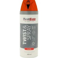 T&S Klarröd Blank 400 ml*Plasti-kote Clearance