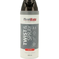 T&S Svart Blank 400 ml*Plasti-kote Sale