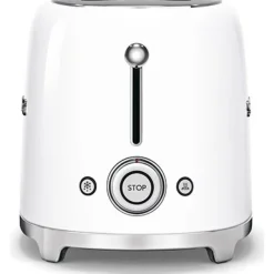TSF02WHEU Vit 50-tals Retro Design med Extra Breda Fack*Smeg Hot