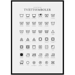Tvättsymboler*Gallerix Hot