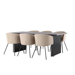 Vail med 6 Berit Stolar*Venture Home Sale
