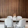 Valnöt Oljad*Wood on wall New