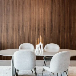 Valnöt Oljad*Wood on wall New