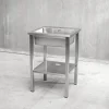 Variant Stativ och Underhylla med hål*Vilan Stainless