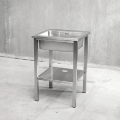 Variant Stativ och Underhylla med hål*Vilan Stainless