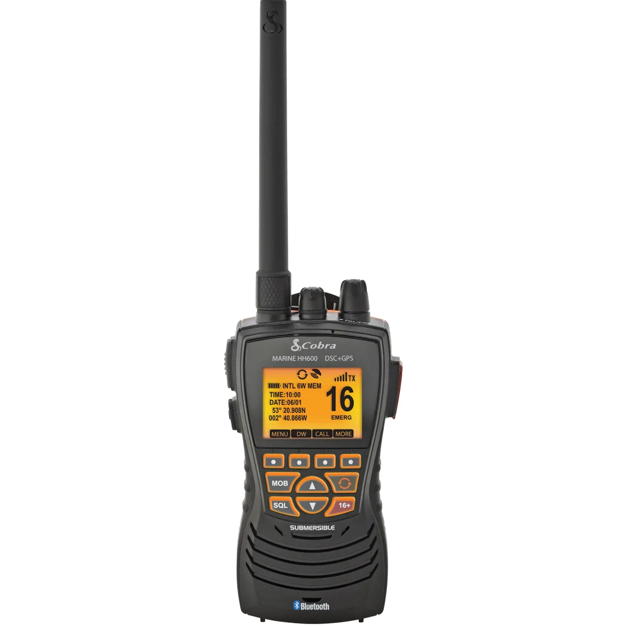 VHF 6 W GPS/DSC