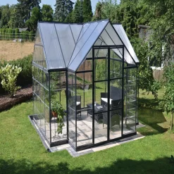 Victory Aluminiumstomme med UV-Skyddade Polykarbonatfönster, 11,04 m²*Canopia by Palram