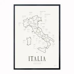 Vinkarta Italien*Corkframes Sale