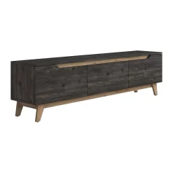 Virkesbo Svart/Brun TV-bänk 180cm*In Living New