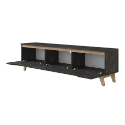 Virkesbo Svart/Brun TV-bänk 180cm*In Living New