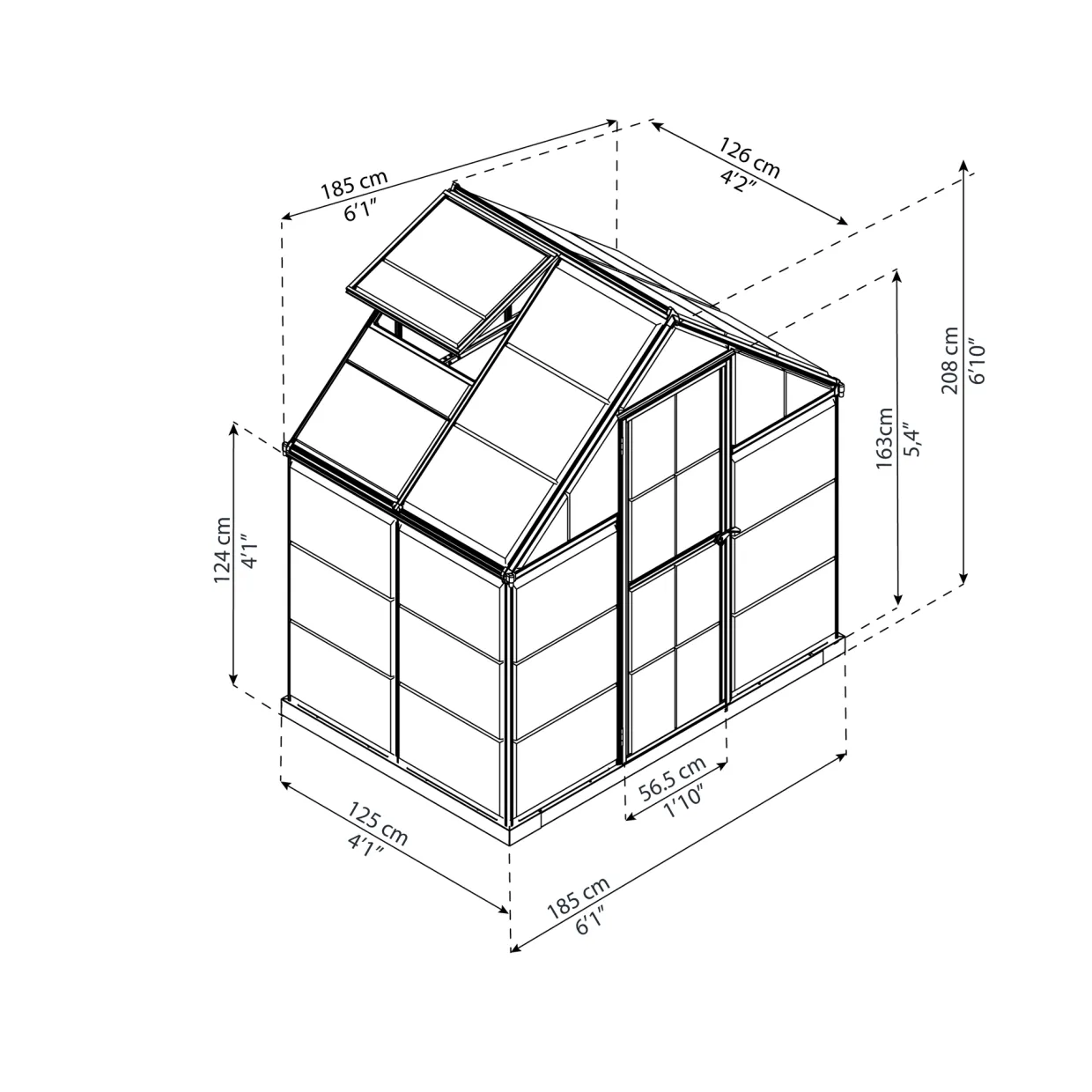 Visby 2,3 m²