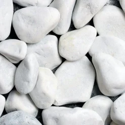 Vit Pebbles 40-60 mm, 1000 kg Säck*Magrab Krossprodukter Discount