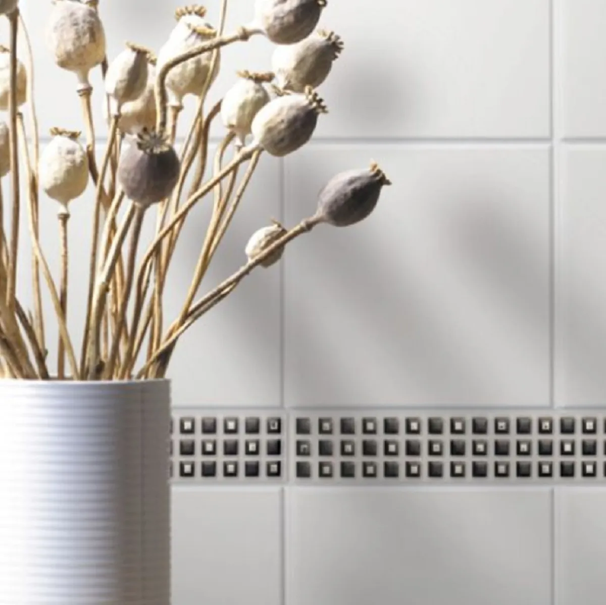 Vit Blank 15x15 cm*Tenfors Outlet