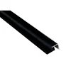Våtrumsskivor Utv. hörnlist alu Svart 2400mm*Fibo Clearance