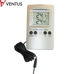 WA110 Inne/Ute med Temperaturvarningslarm*Ventus New