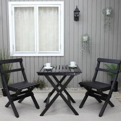 Wilma Bord med 2 Knohult Stolar*Baltic Garden Online