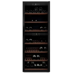 WineExpert 126 Fullglass SW-126B Svart med 2 Zoner och Plats för 126 Flaskor*mQuvée Sale