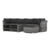 Wisconsin utomhus divansoffa 5-sits vändbar*Comfort Garden Online