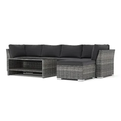 Wisconsin utomhus divansoffa 5-sits vändbar*Comfort Garden Online