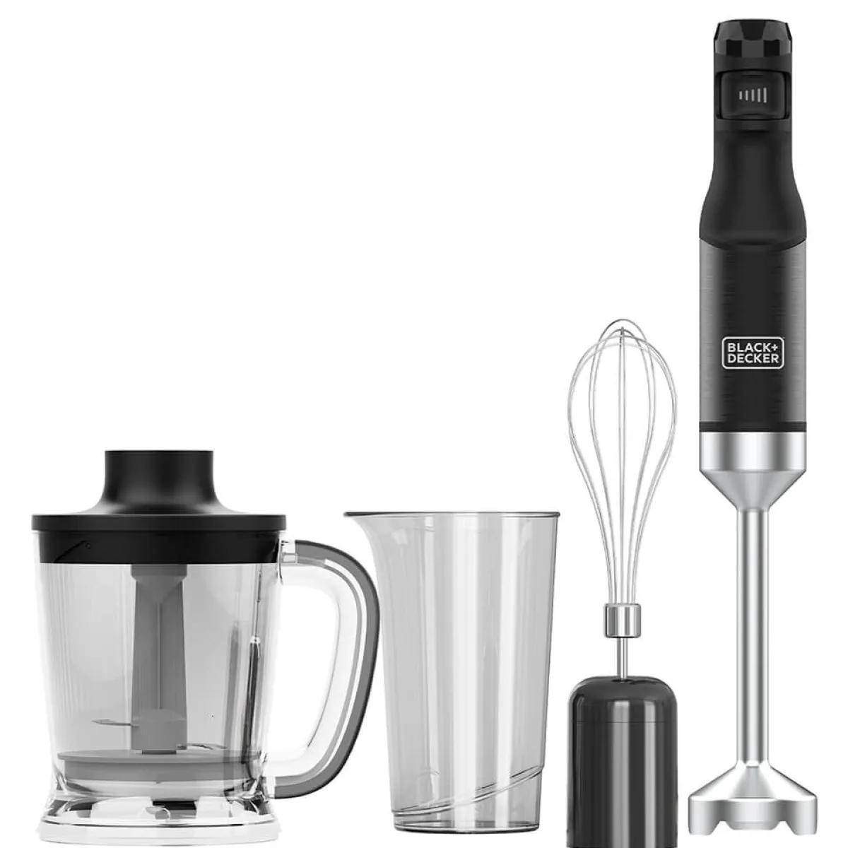1500W Svart Med Tillbehör*Black+Decker Hot