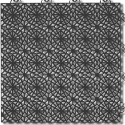 XL Graphite Grey Golvtrall i Plast*Bergo Best