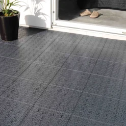 XL Graphite Grey Golvtrall i Plast*Bergo Best